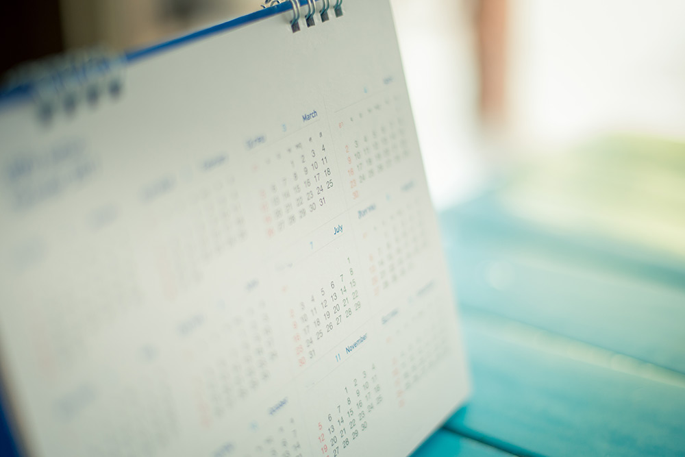 4-5-4 Calendar